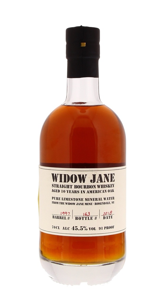 Widow Jane 10 YO Cask 1092 70cl 45,5° (R) x6