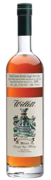 Willett Family Estate 4 YO Rye 70cl 56,4° (R) x6