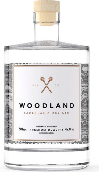 Woodland Sauerland Dry Gin 50cl 45,3° (R) x6