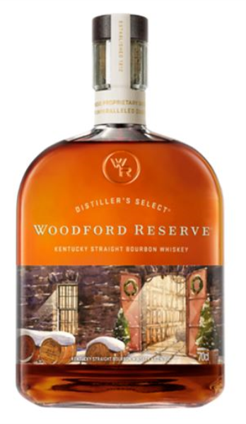 Woodford Reserve Holiday Select 70cl 43.2° + GBX (R) x6