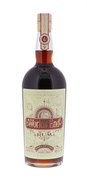 World's End Rum Dark Spiced 70cl 40° (NR) x6