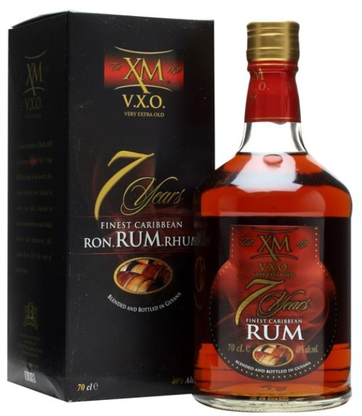XM VXO 7 YO Demerara 70cl 40° (R) GBX x12