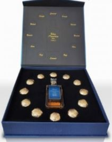 Blue Mauritius Gold Pralines 5cl 40° (R) GBX x24