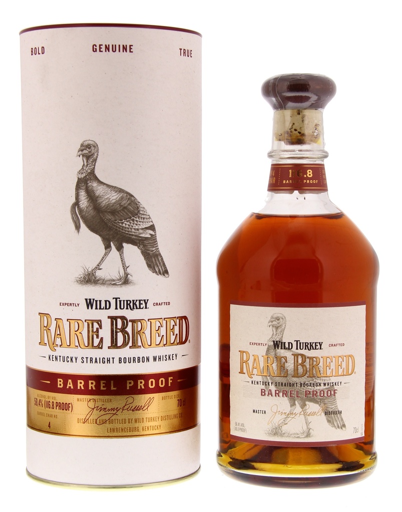 Wild Turkey Rare Breed 70cl 58,4° (R) GBX x6