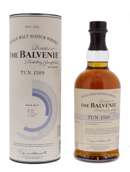 Balvenie Tun 1509 Batch 8 70cl 52,2° (NR) GBX x3