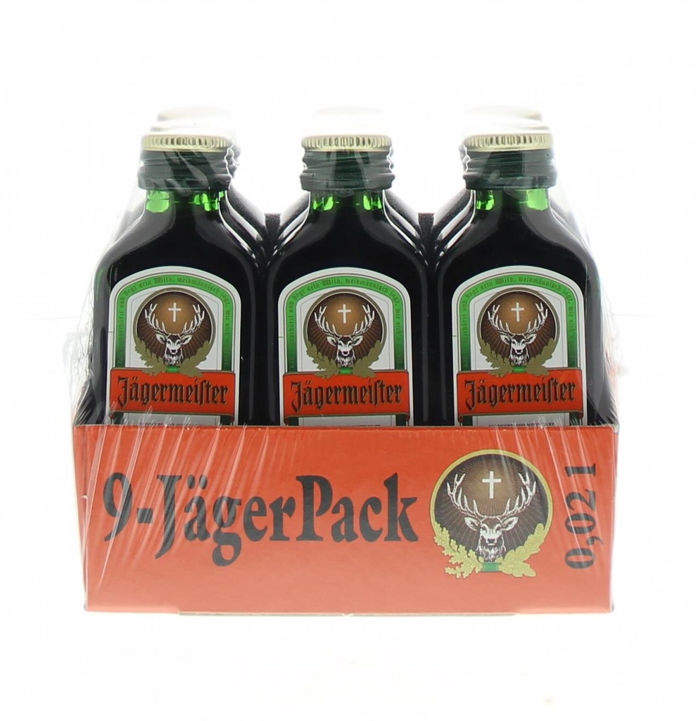 Jägermeister 2cl 35° (R) x90