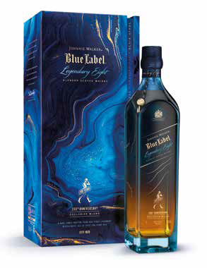 Johnnie Walker Blue Label G&R IV Legendary 8 70cl 43,8° (R) GBX x3