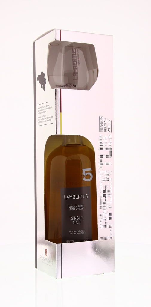 Lambertus Single Malt 70cl 46° + 1 Glass (R) GBX x6