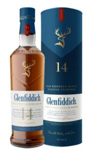 Glenfiddich 14 Years Bourbon Barrel 70cl 43° (R) GBX x6