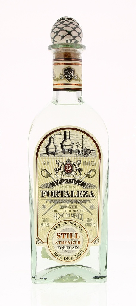 Fortaleza Blanco Still Strength 70cl 46° (R) x6