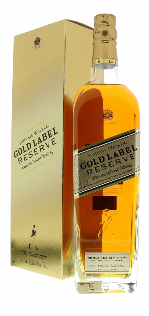 Johnnie Walker Gold Reserve 100cl 40° - Travel Retail Label (R) GBX x6