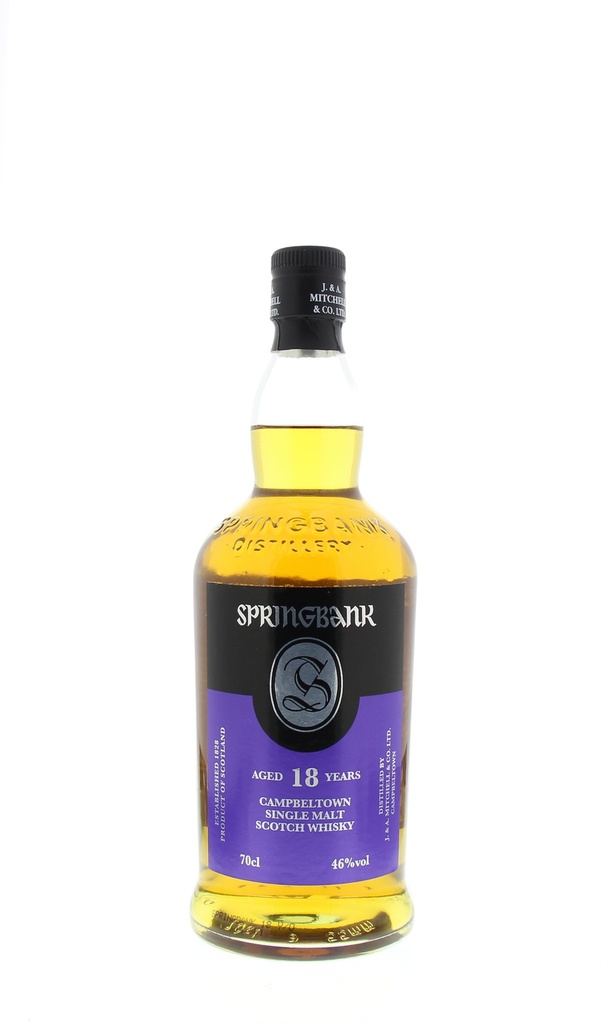 Springbank 18 YO 70cl 46° (R) GBX x6