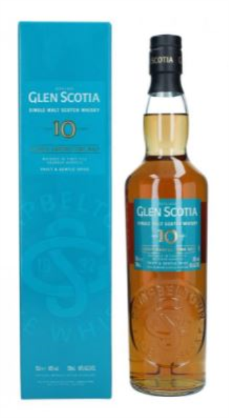 Glen Scotia 10 YO Unpeated 70cl 46° (NR) GBX x6