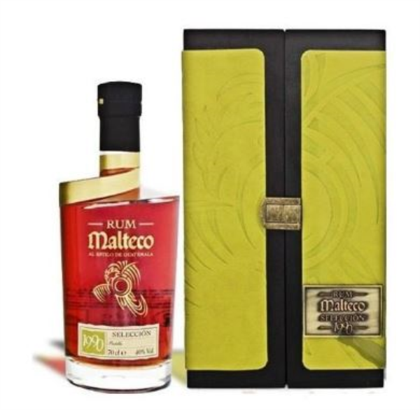 Malteco 1990 70cl 40° + Wooden GBX (NR) GBX x6