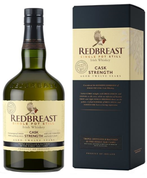 Redbreast 12 YO Cask Strength 70cl 56,3° (NR) GBX x3