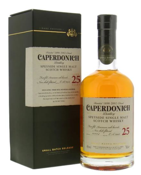 Caperdonich Peated 25 YO 70cl 45,5° (NR) GBX x6