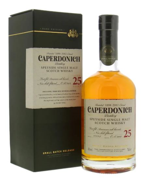 Caperdonich Peated 25 Years 70cl 45,5° (NR) GBX x6