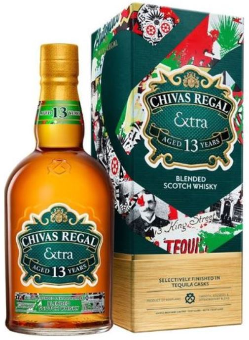 Chivas Regal 13 Years Extra Mexican Tequila Finish 70cl 40° (R) GBX x6