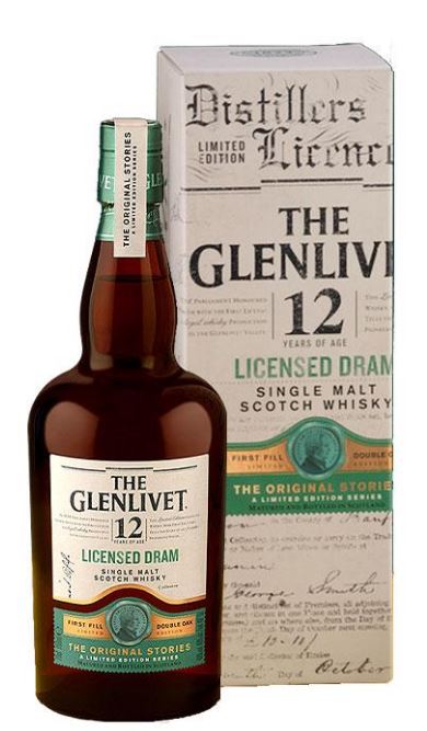 Glenlivet 12 YO Licensed Dram 70cl 40° (NR) GBX x6