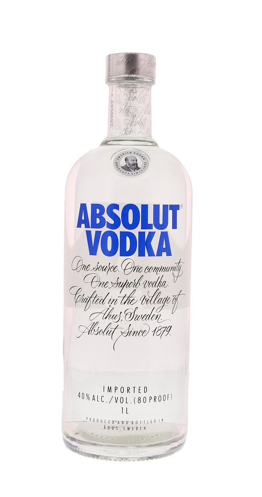 Absolut Blue Limited Edition 100cl 40° (R) x12