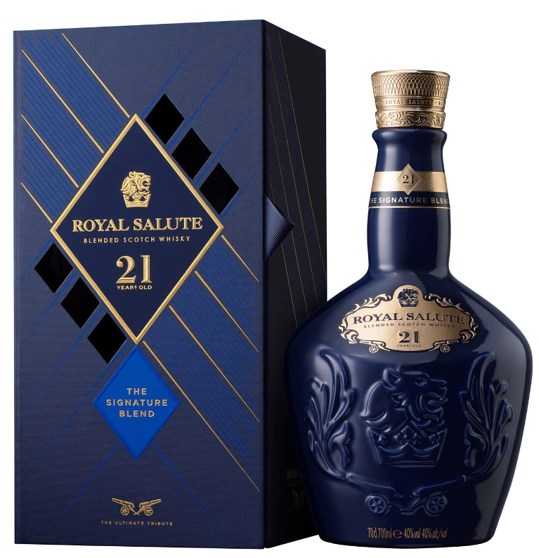 Chivas Regal Royal Salute 21 Years The Signature Blend 70cl 40° (R) GBX x6
