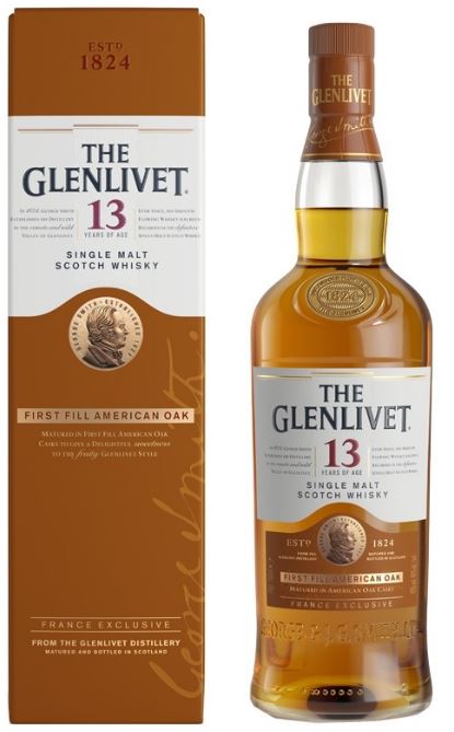 Glenlivet 13 YO First Fill American Oak 70cl 40° (R) GBX x6