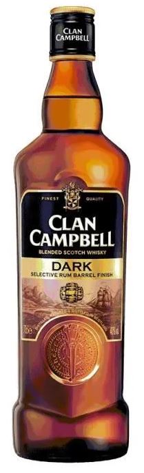 Clan Campbell Dark 70cl 40° (R) x6