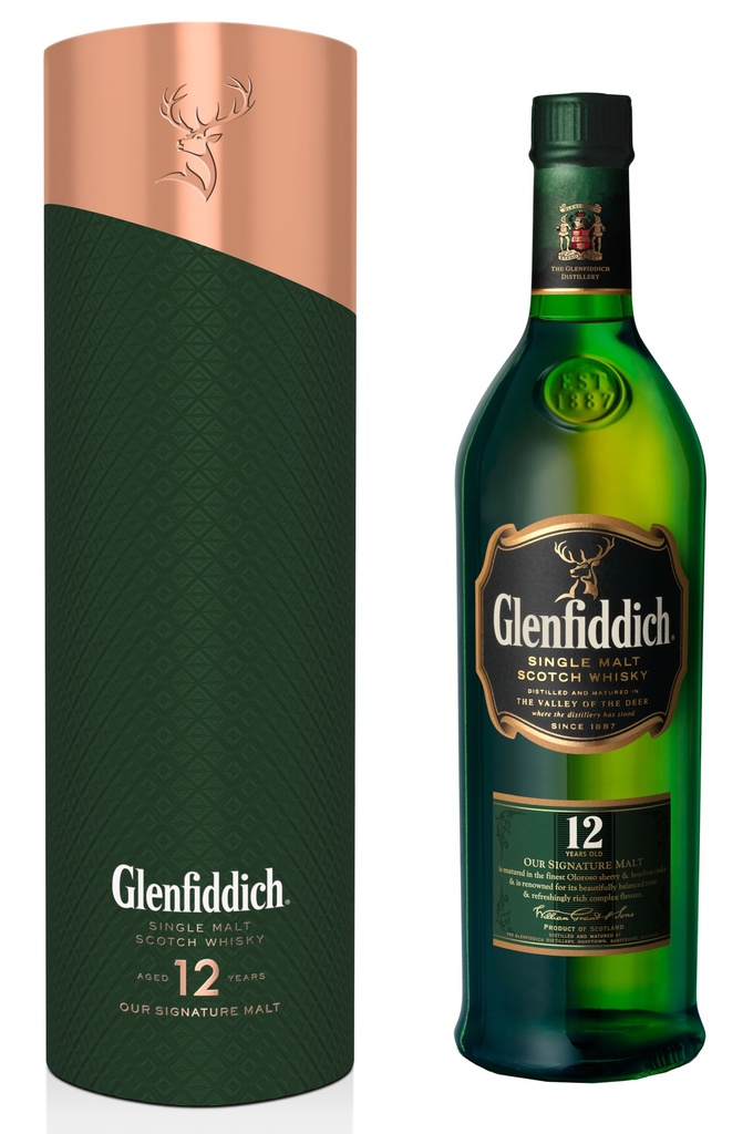 Glenfiddich 12 YO Special Reserve + Tin Box 70cl 40° (R) GBX x6
