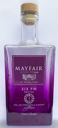 Mayfair 6 P.M. Gin 70cl 57,6° (R) x6