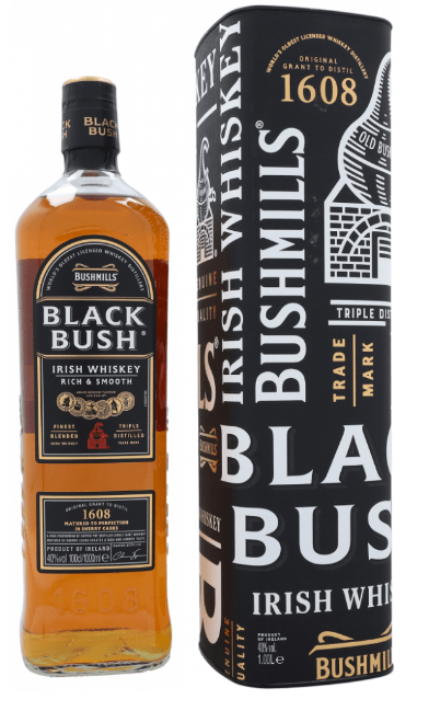 Bushmills Black  100cl 40° (R) GBX x12