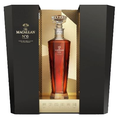 Macallan N°6 in Lalique 70cl 43° (R) GBX x1
