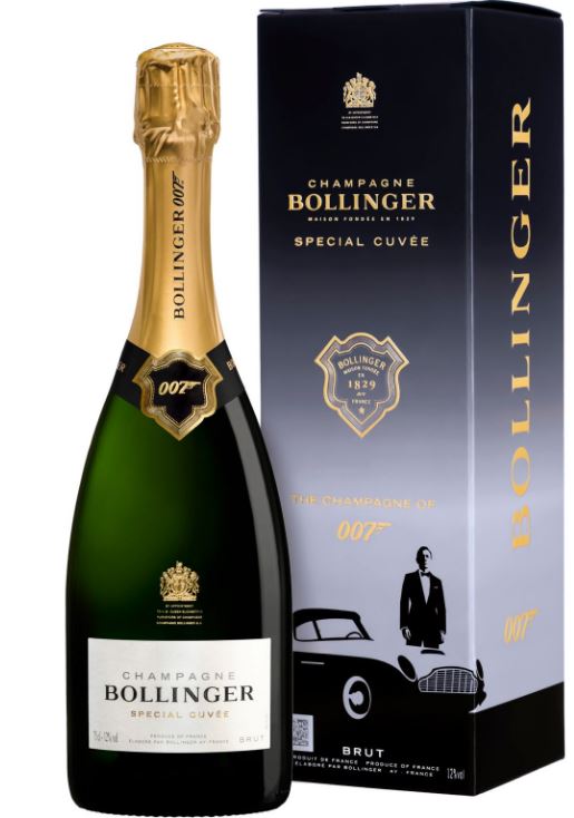 Bollinger Spécial Cuvée Brut 007 Limited Edition (DF Label) 75cl (R) GBX x6