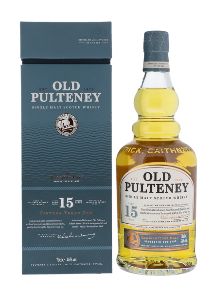 Old Pulteney 15 YO 70cl 46° (R) GBX x6