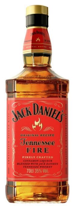 Jack Daniel's Fire + 1 glass 70cl 35° (R) GBX x6