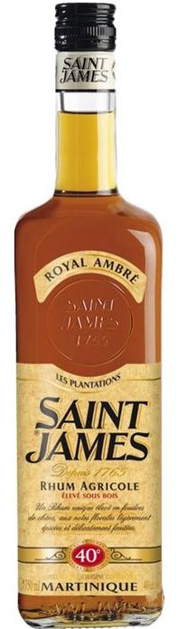 Saint James Ambré  100cl 45° (R) x6