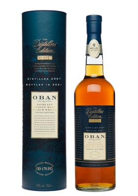 Oban Distillers Edition 2021 70cl 43° (NR) GBX x6