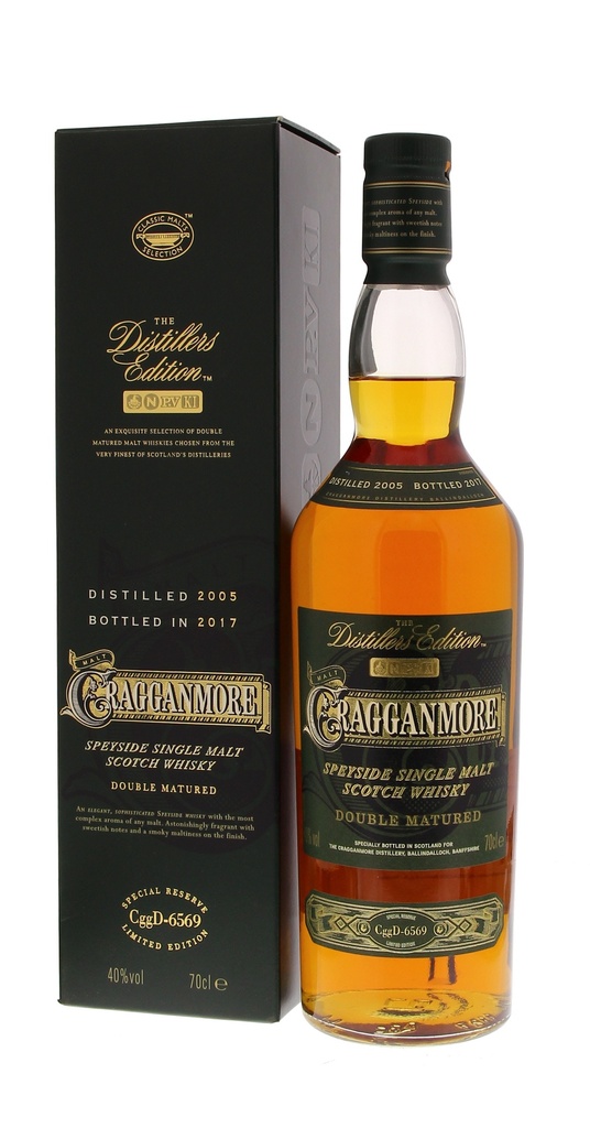 Cragganmore Distillers Edition 2005 (Bottled 2017) 70cl 40° (R) GBX x6