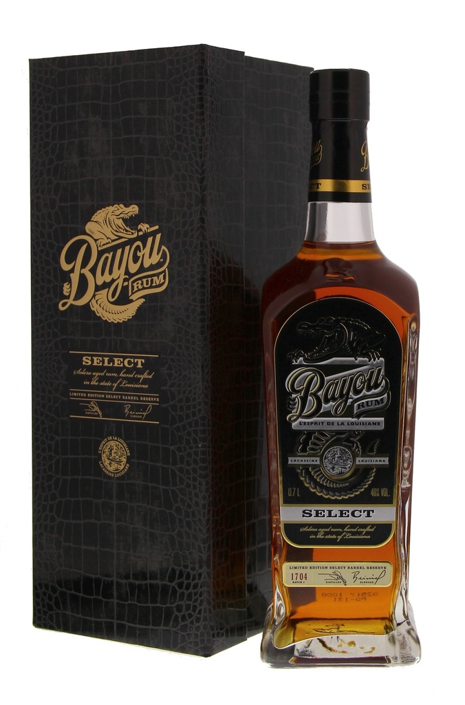 Bayou Select 70cl 40° (R) GBX x6