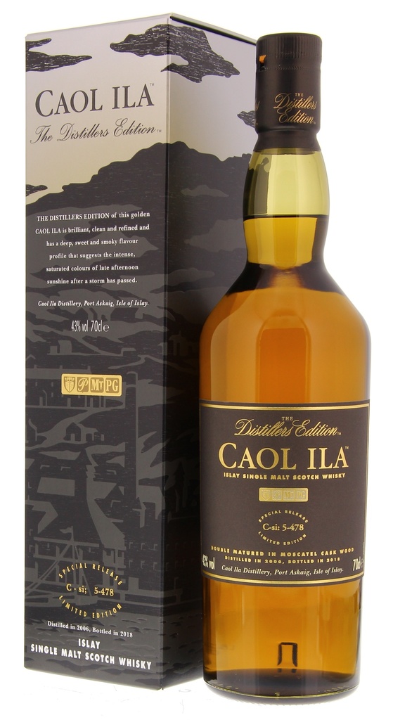 Caol Ila Distillers Edition (Bottled 2018) 70cl 43° (R) GBX x6