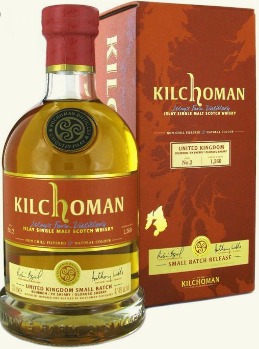 Kilchoman Small Batch 2 70cl 47,2° (NR) GBX x6