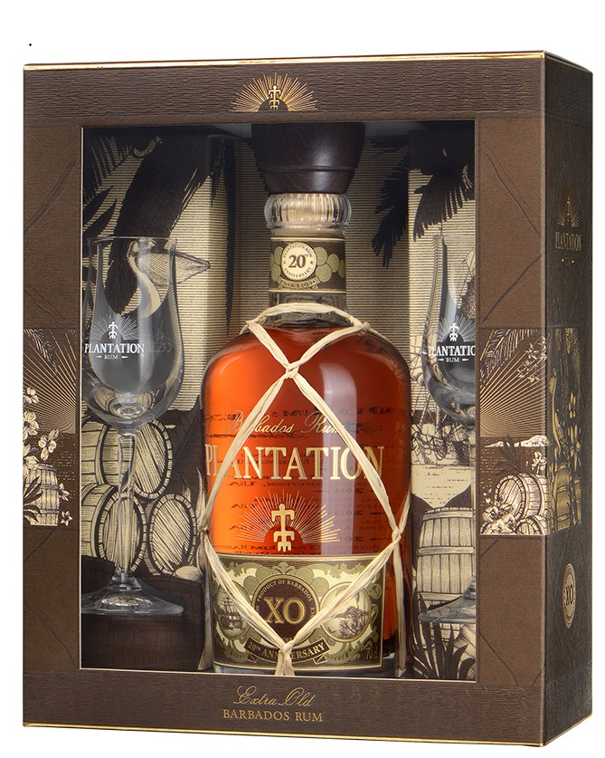 Plantation Haiti XO + 2 glasses 70cl 40° (R) GBX x6