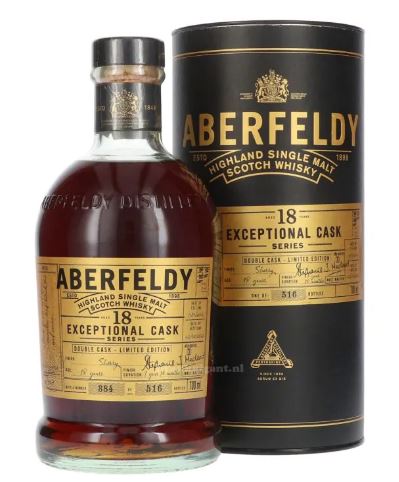 Aberfeldy 18 YO Sherry Cask 70cl 52° (R) GBX x6