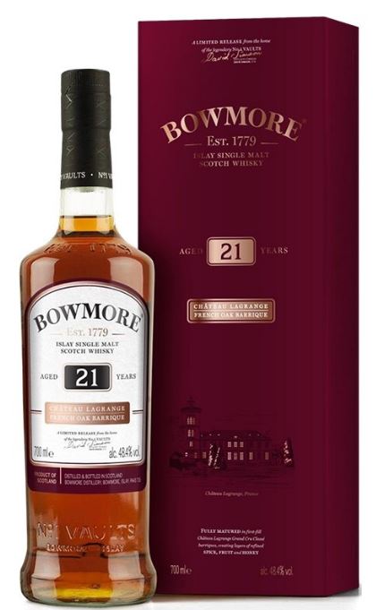 Bowmore 21 YO French Oak 70cl 48,4° (NR) GBX x6