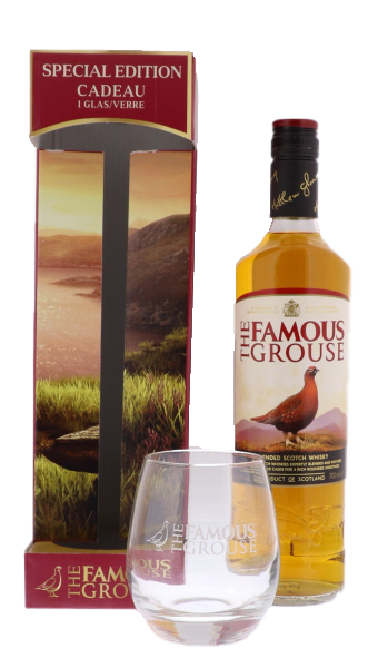 Famous Grouse 70cl 40° + 1 Glass (NR) GBX x6