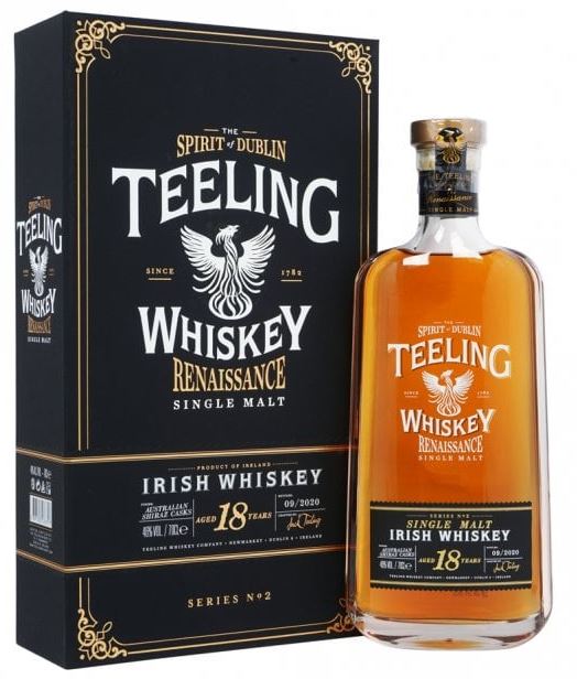 Teeling 18 YO Syrah Series N°2 70cl 46° (NR) GBX x4