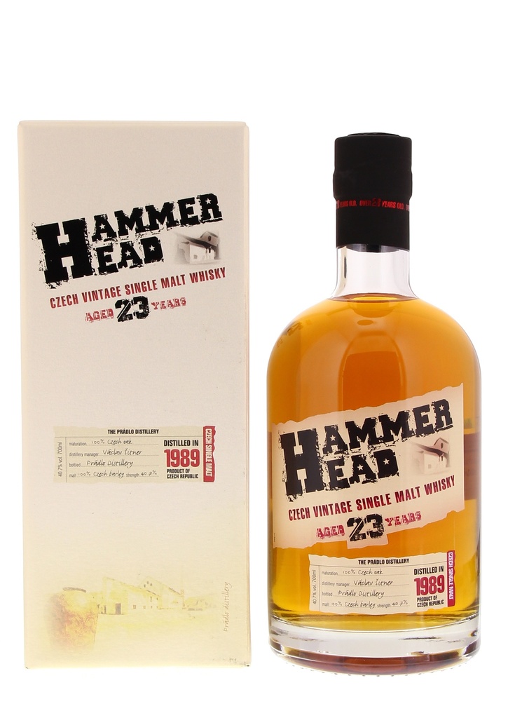 Hammer Head 1989 23 YO 70cl 40,7° (R) GBX x6