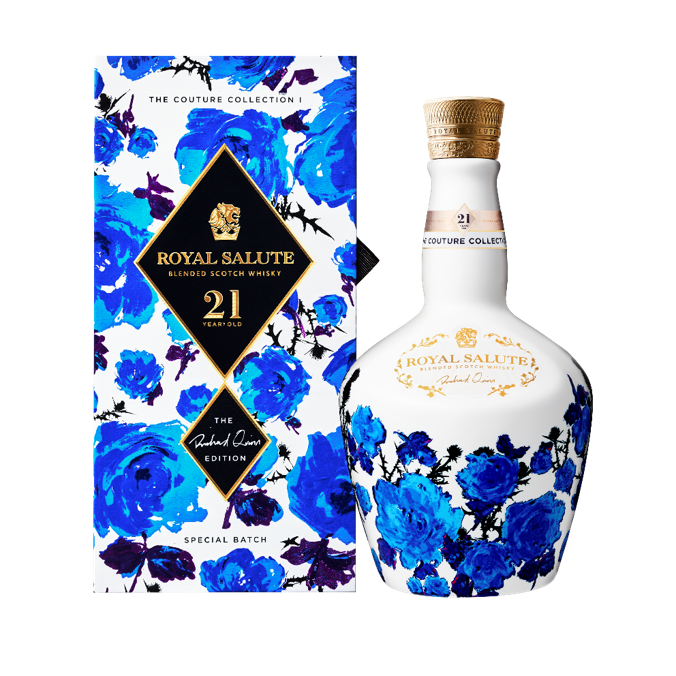 Chivas Regal Royal Salute 21 YO Richard Quinn Edition White Box 70cl 40° (NR) GBX x6