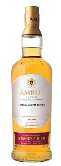 Amrut 2014 Brandy Finish 70cl 60° (NR) GBX x6