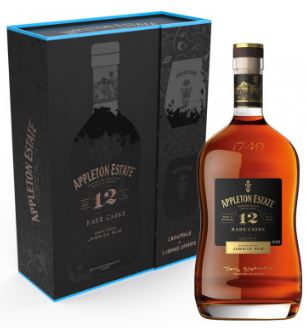 Appleton Estate 12 YO + glasses 70cl 43° (NR) GBX x3