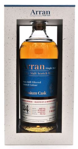 Arran 24 YO 1996 Bourbon Hogstead Conquete 70cl 50,2° (NR) GBX x6